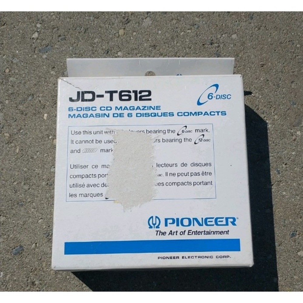 Pioneer JD-T612 6 Disc CD Magazine New - Changer Car Audio